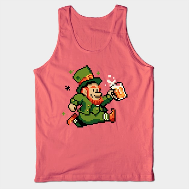 Leprechaun St. Patrick's Day Tank Top by vo_maria